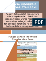 Bahasa Indonesia Ragam Baku Dan Kalimat Efektif