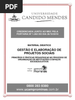 Gestão e Elaboração de Projetos