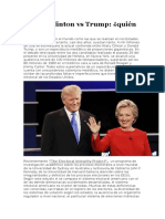 Debate Clinton vs Trump