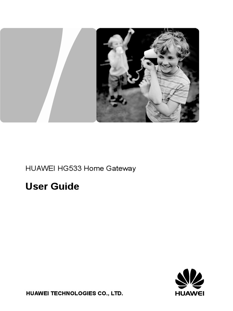 HUAWEI HG533 User Manual (02, English, General Version) PDF