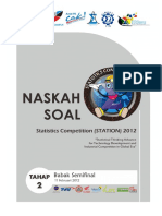 Soal Analisis Data Babak Semifinal Station 2012 Tahap 2