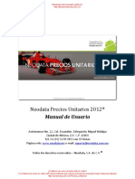 Manual Neodata PU 2012