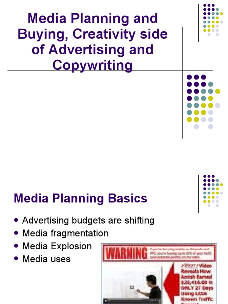 Media Planning and Buying Essentials | PDF | Target Audience | Advertising