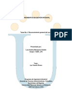 Trabajo Tarea 1 Fundamentos en Gestion Integral