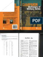 Dictionary of Military Terms (Campaign)