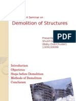 Demolition of Structures