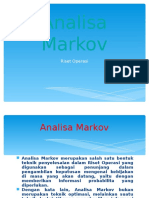 Metode Kuantitatif - Analisa Markov