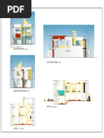 Elevacion Frontal: ESCALA: 1/50