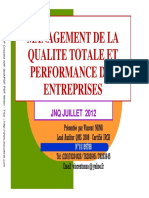 Abmaq Management Qualite Totale Et Performance Des Entreprises