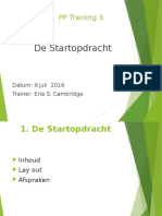 PP Start Opdracht Powerpoint