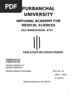 Download A CASE STUDY ON CHOLELITHIASIS by Lusaka Shrestha SN325813139 doc pdf