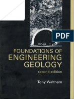 Foundations of Engineering Geology