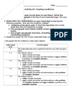 Act 29 Landform Paragraph HW 9 29 16