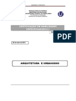 Arquitetura e Urbanismo Geral