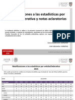 SEGOB - SESNSP - Estadísticas por Entididad Federativa - Agosto 2016