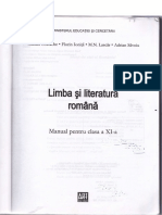 Limba Romana Clasa Xi Editura Art Part1 PDF