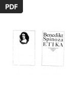 Baruh De-Spinoza - Etika PDF | PDF