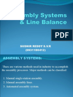 Manual Assembly Line Balancing Methods