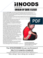 The Secret Origin of Dave Clegg!: T Enginoods I I !