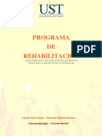 Proyecto Programa de Rehabilitación Vestibular