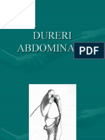 Dureri Abdominale