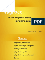 Migrace - Hlavní Proudy