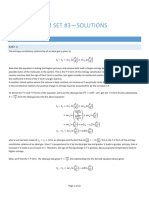 Problem Set Solutions: Ideal Gas Equations, Entropy, Thermodynamics