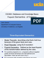 Semantics of Datalog: Fixpoint