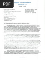 Congressional Letter to AF, NASA, FAA on Assured Access to Space