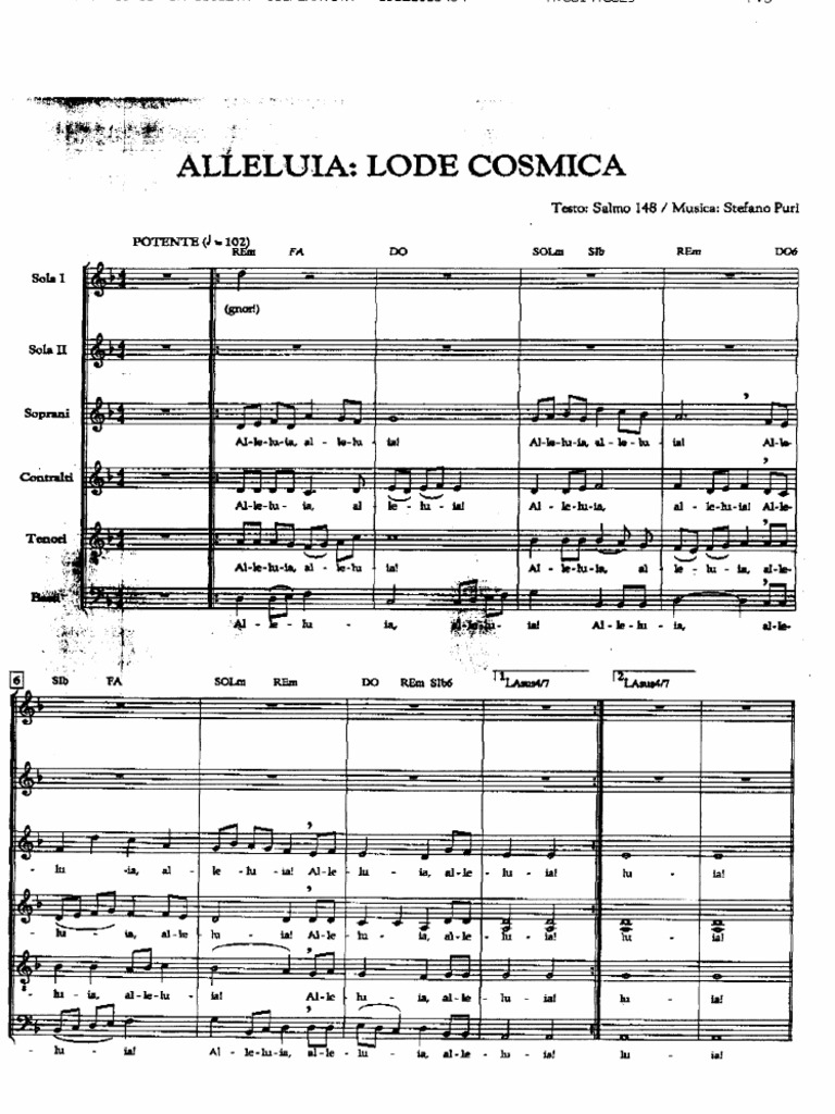 Lode A Te O Cristo Spartito Pdf