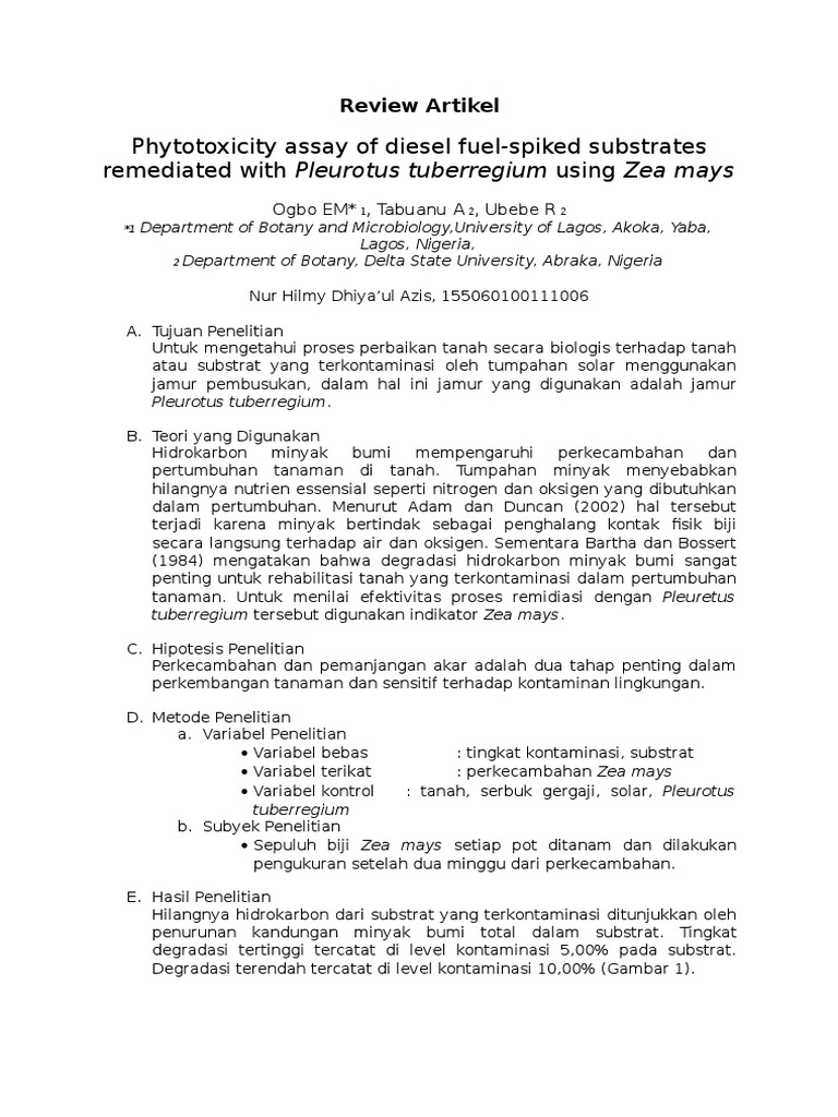 Review Artikel Matkul Sistrans Docx Artikel review memuat tentang ringkasan dari penelitian-penelitian yang telah dilakukan.