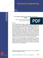 New Techniques Applied to Post-earthquake Assessment of Buildings (Carreño, Et Al. 2004)