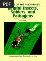 Helpful Insects, Spiders and Pathogens