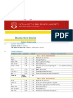 Display Own Grades