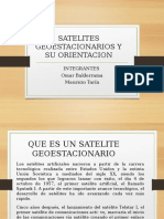 Satelires Geoestacionarios y Su Orientacion