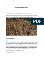 América Latina Puede Erradicar El Hambre en 2025