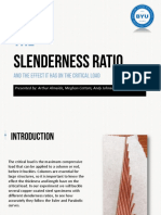 Slenderness Ratio
