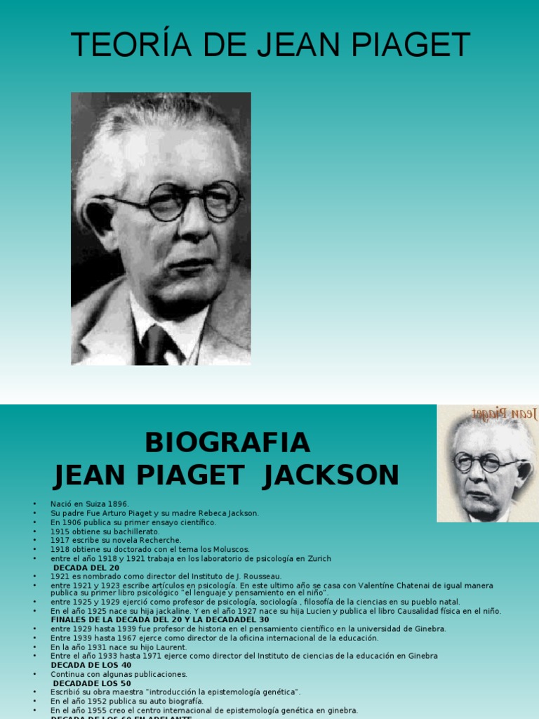 TEORIA DE PIAGET