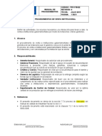 MANUAL DE PROCEDIMIENTOS PARA VENTA INSTITUCIONALES Oficial