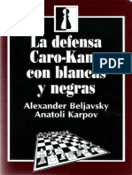 14 - Beljavsky & Karpov - La Defensa Caro-Kann Con Blancas y Negras