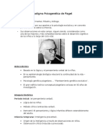 Paradigma Psicogenética de Piaget