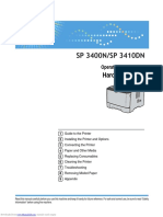 Aficio SP 3410dn