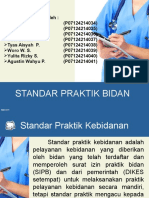 Standar Praktik Bidan