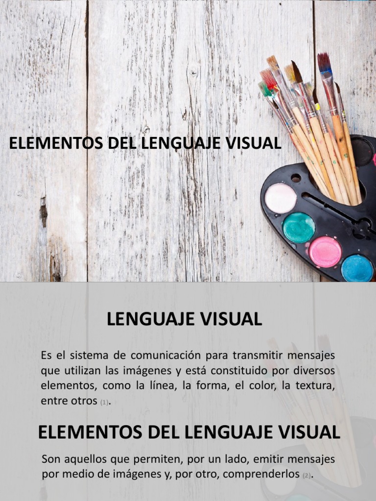Elementos del Lenguaje Visual | PDF | Azul | Color