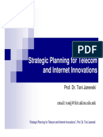 3.telecom and Internet Innovations-Telecom Standardization and Policy