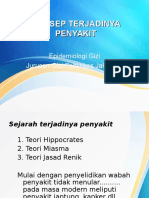 Konsep Terjadinya Penyakit