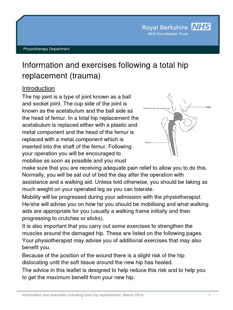Physiotherapy Total Hip Replacement Anatomical Terms Of Motion Foot