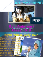 Diyah's Curly Hair: A Friend's Description
