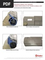 Tamburo Reset Fuse Per Okidata Okidata OKI C5100 C5200 C5100N C5150N - Foto 3