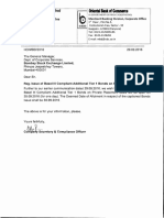 Issue of Basel III Compliant Additional Tier 1 Bonds On Private Placement Basis (Corp. Action)